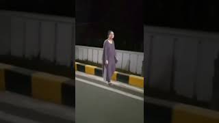 Ghost walking on road  👻 #shorts  #viral #funnyvideo