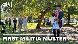 Lynchburg, Virginia Constitutional Militia holds first muster at Miller Park