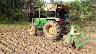 দেখো বন্ধুরা JHON DEERE 5210 4WD GERA PRO B 1 কেমন মাটী হচ্ছে 78 ফাল Anniversary giftBhangyalakshmi