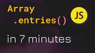 #32 Array.entries() in JavaScript Programming (Hindi) - JavaScript Tutorial