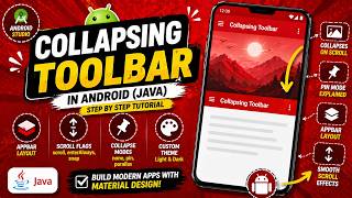 ANDROID - COLLAPSING TOOLBAR TUTORIAL IN JAVA