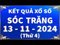 Xổ số Sóc Trăng ngày 13 tháng 11 - XSST - SXST - XSSTR | Xổ số kiến thiết Sóc Trăng hôm nay