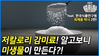 MSG와 저칼로리 감미료, 미생물이 만든다?! (한국식품연구원 최재웅 박사) [MSG와 미생물 2/2]