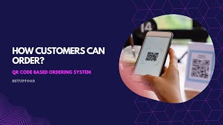 How setupfood ordering system works? | QR Code based ordering system