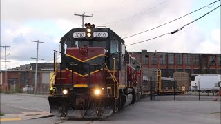 First freight train since 1990's at Shoreline Resources - New Bedford, MA - 8/30/2022