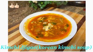 Kimchi Jjigae( Korean Kimchi Soup)