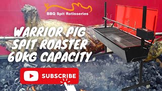 Warrior Pig Spit Roaster 60kg capacity