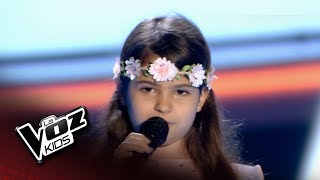 Teresa: "Por Ti Volaré" – Audiciones a Ciegas  - La Voz Kids 2018