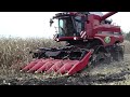 soucy track st1000 case 9120 combine.wmv