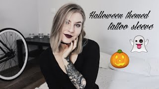 MY HALLOWEEN THEMED TATTOO SLEEVE MEANING