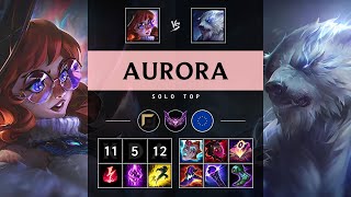 Aurora Top vs Volibear: Triple Kill, Godlike - EUW Master Patch 14.23