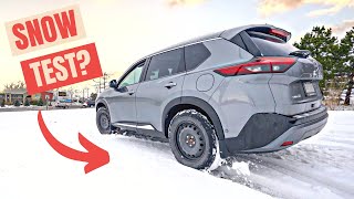2023 Nissan Rogue AWD Snow Test Drive: Is It Ready for Winter Driving?
