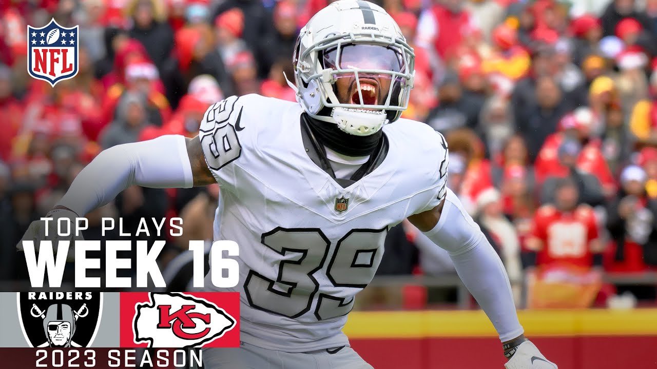 Raiders’ Top Plays From Christmas Day Win Vs. Chiefs | 2023 Regular ...