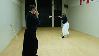 spear: kata 1 (walk-through; slow; spear)