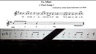 Tu Man (T'boli Song) with Improvised Rhythmic Accompaniment