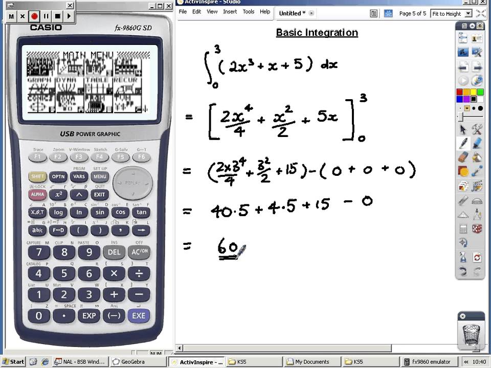 Integrating Calculator