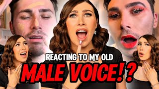 Trans Woman REACTS | Changing my VOICE from Male to Female