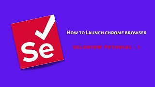 How to open chrome browser using selenium | Selenium Using Java | Selenium Tutorial - 1