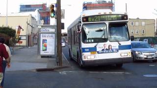 MTA New York City Bus: 2003 Orion VII Gen-1 CNG #7618 on the Bx21 Bus.