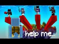 Can I Beat 4 TEAMERS In SOLO Hive Bedwars?