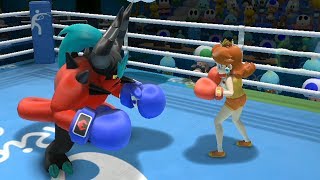 Mario & Sonic at the Rio 2016 Olympic Games Boxing Zavok, Bowser Jr, Luigi and Waluigi