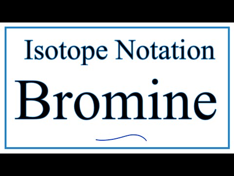 Is bromine an isotope?
