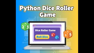 Build a Simple Dice Roller Game in Python|Tkinter GUI for Beginners| Mini Python Project #muskernel