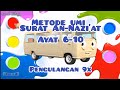 Hafalan surat an-nazi'at ayat 6-10 pengulangan 9x #metodeummi #juz30 #kartun #murottal