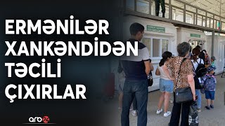 SON DƏQİQƏ! Xankəndi-Gorus istiqamətində ermənilərin köçü: Separatçılar Qarabağdan çıxır -GÖRÜNTÜLƏR