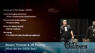 BSides DC 2019 - What did the SIEM See?