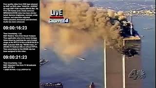 Sept 11, 2001 TV Broadcast, WNBC-TV, Ch 4, NYC