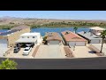 Waterfront Home For Sale Bullhead City Arizona  - 971 Riverfront Dr Drone Video Crystal Offutt