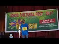 madhav at icse state cultural meet rangotsav 2017