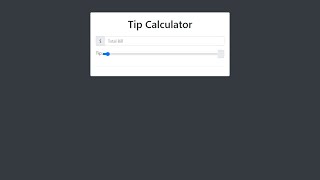 JAVASCRIPT Course Project Based Learning - Tip Calculator Project Using Javascript