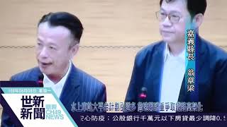 世新新聞  水上車站大平台計劃引道多 詹琬蓁盼重爭取鐵路高架化