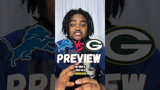 Detroit Lions vs Green Bay Packers NFL Thursday Night Football Preview  #football #nfl