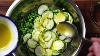 Carpaccio of Courgette