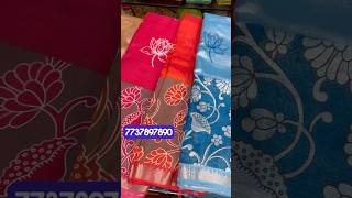 మంగళగిరి లో లేటెస్ట్ మోడల్ పట్టు సారీస్ #mangalagiri #mangalagirisarees #foryou #silksaree