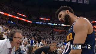 Jamal Murray hits insane 3/4 court buzzer beater and flexes on Kevin Harlan 🥶