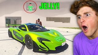 I STOLE Jelly's RAREST Supercar In GTA 5.. (Mods)