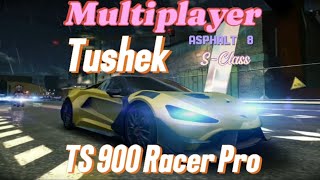 Lucky,  Asphalt  8, Tushek TS 900 Racer Pro, Multiplayer Test S-Class @B_Bae78