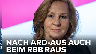 PATRICIA SCHLESINGER: Die Intendantin des rbb ist nun auch als Chefin des Senders zurückgetreten