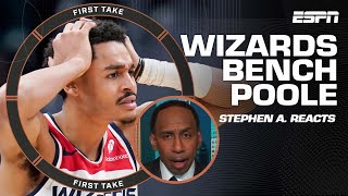 Stephen A. reacts to Jordan Poole's benching: He needs a personality check! | Fi