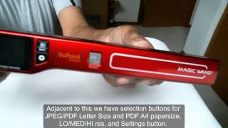 Vupoint Portable Scanner PDS-ST-470-VP or Magic Wand IV Review and Results