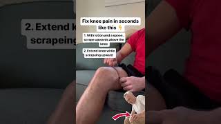 Fix knee pain in seconds!
