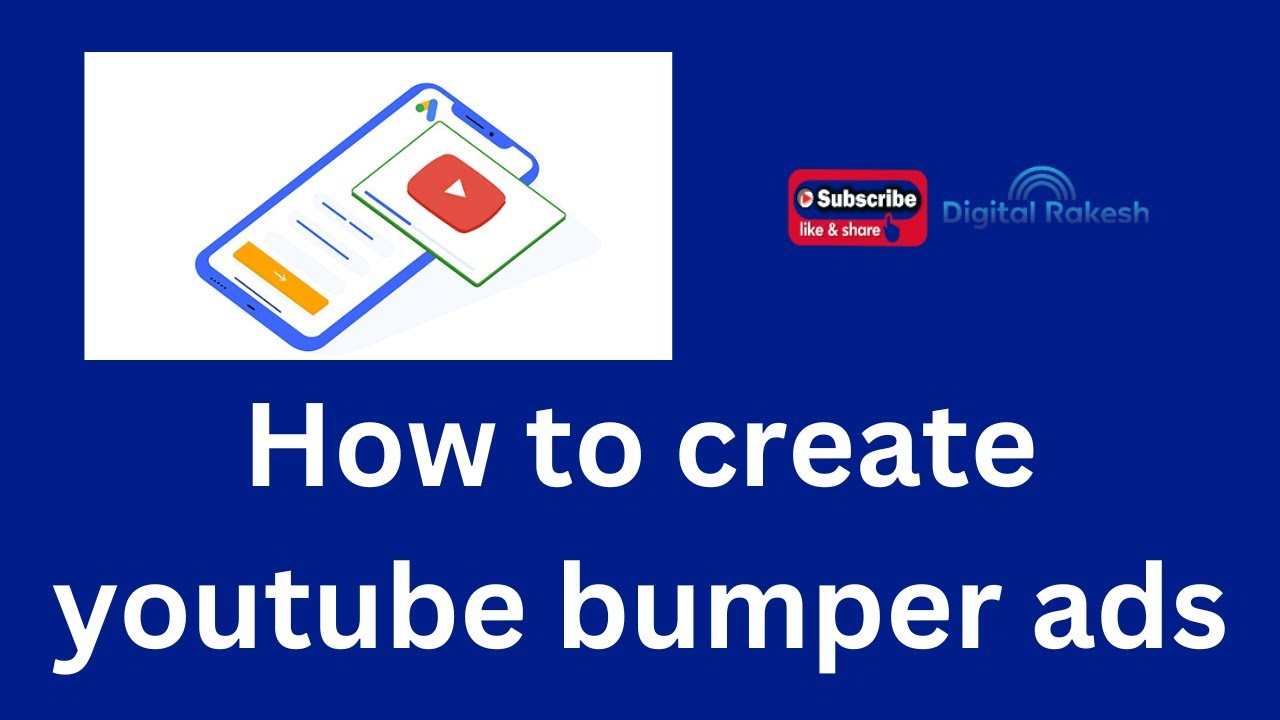 How To Create Youtube Bumper Ads Create 6 Sec Youtube Video Ads From