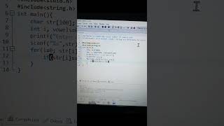Program to count the total numbers of vowel and consonants in a string #program #cprogram