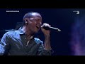 linkin park performs burn it down at tv autoball em germany 2012