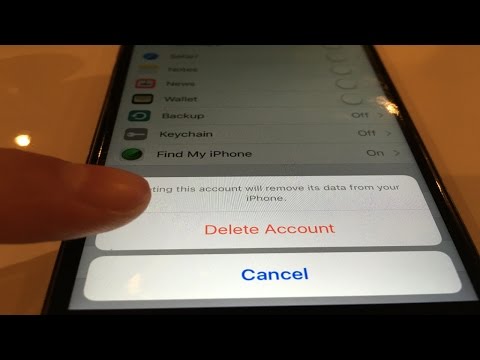 Delete iCloud account without Password - any iOS version - iPhone 7, 6S, 5S, 5, 4S, 4 Delete iCloud account without Password - any iOS version - iPhone 7, 6S, 5S, 5, 4S, 4