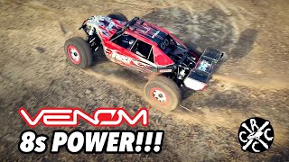 Losi DBXL-E 2.0 Backyard Bash On 8S Venom Power